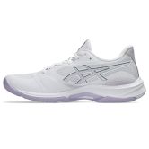 ASICS Ballistic FF 4 White / Dahlia Netball Trainers