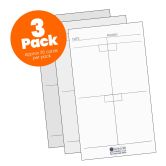 Netball Umpire Scorecards | Halves