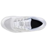 Mizuno Cyclone Speed 5 Junior White/Harbour Mist Falls Netball Trainers