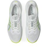 ASICS Ballistic FF 4 White / Safety Yellow Netball Trainers