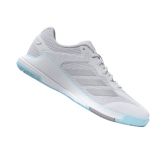 Adidas Netcourt Pro White / Silver Metallic / Grey Netball Trainers