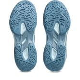 ASICS Powerbreak Saba Blue / White Junior Netball Trainers