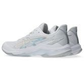 ASICS Ballistic FF 4 White / Pure Silver Netball Trainers
