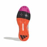 Adidas Netcourt Elite White / Lucid Pink / Carbon Netball Trainers