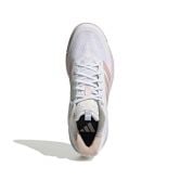 Adidas Netcourt Elite White / Blush Pink Netball Trainers