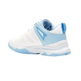 Gilbert Impact White/Blue Adult Netball Trainers