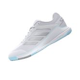 Adidas Netcourt Pro White / Silver Metallic / Grey Netball Trainers