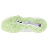 Mizuno Momentum Pro White/Aqua Gray/Ambrosia Netball Trainers