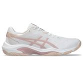 ASICS Shield FF 2 White / Morganite Netball Trainers