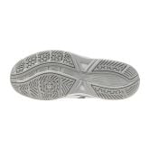 Mizuno Stealth Star 3 Junior White/Black/Fiery Red Netball Trainers