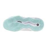 Mizuno Momentum Pro White/Blue Tint Netball Trainers