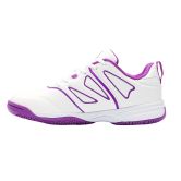 Gilbert Volt White/Purple Junior Netball Trainers