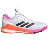 Adidas Netcourt Elite White / Lucid Pink / Carbon Netball Trainers