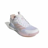 Adidas Netcourt Elite White / Blush Pink Netball Trainers