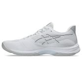 ASICS Ballistic FF 4 White / Pure Silver Netball Trainers