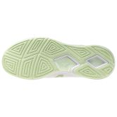 Mizuno Wave Stealth Elite White/Aqua Gray Netball Trainers