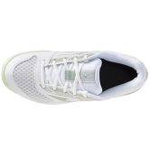 Mizuno Cyclone Speed 5 White/Aqua Gray/Ambrosia Netball Trainers