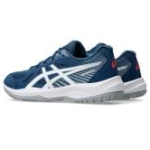 ASICS Upcourt Mako Blue / White Junior Netball Trainers