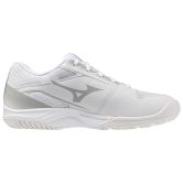Mizuno Cyclone Speed 5 Junior White/Harbour Mist Falls Netball Trainers