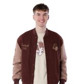 Doodle Bomber Jacket Brown | Adult