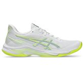 ASICS Ballistic FF 4 White / Safety Yellow Netball Trainers