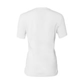 Adidas Women's Netball Logo Tee | White / Black