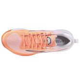 Mizuno Neo Jump Flamingo Coral/Lava Orange/White Netball Trainers