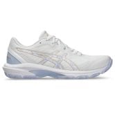 ASICS Shield FF White/Blue Fade Netball Trainers