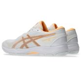 ASICS Academy 10 White / Rose Gold Netball Trainers