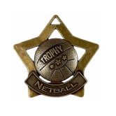 Bronze Mini Star Netball Medal