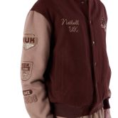 Doodle Bomber Jacket Brown | Youth