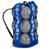 Gilbert Netball Royal Blue Ball Sack