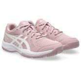 ASICS Upcourt Morganite / White Junior Netball Trainers