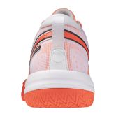 Mizuno Neo Jump Flamingo Coral/Lava Orange/White Netball Trainers
