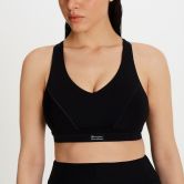 Shock Absorber Pump Padded Bra | Black