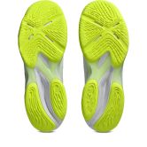 ASICS Ballistic FF 4 White / Safety Yellow Netball Trainers