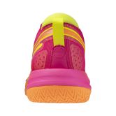 Mizuno Neo Jump Pink Tetra/Fortune Yellow Netball Trainers