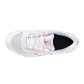 Mizuno Cyclone Speed 5 White/Rose Elegance/Lava Falls Netball Trainers