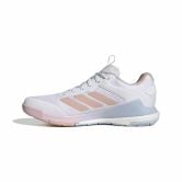 Adidas Netcourt Elite White / Blush Pink Netball Trainers
