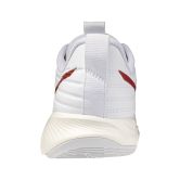 Mizuno Momentum Pro White/Rose Elegance/Lava Falls Netball Trainers