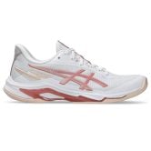 ASICS Ballistic FF 4 White / Rose Rouge Netball Trainers