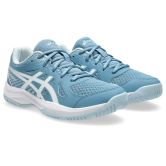 ASICS Upcourt Saba Blue / White Junior Netball Trainers