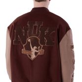 Doodle Bomber Jacket Brown | Youth