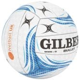 Gilbert Bullet Netball White/Blue