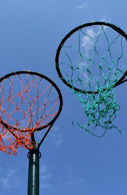 Home Use Netball Posts