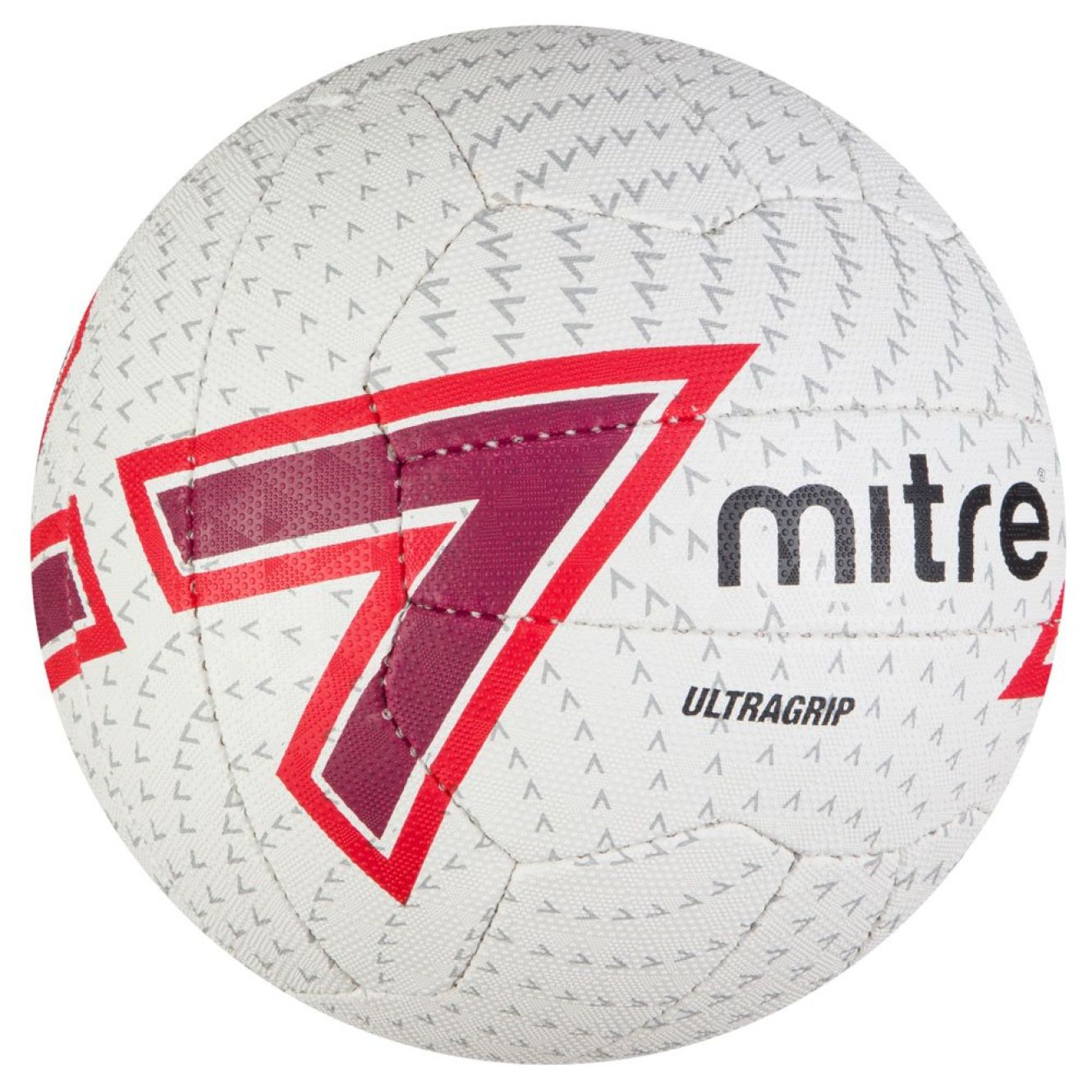 Ballon De Netball Mitre Ultragrip - Taille 4 Ou 5 - Gaufrage Pyramide Pour Une Bonne Prise - Durable, Pour Entraînement Et Match
