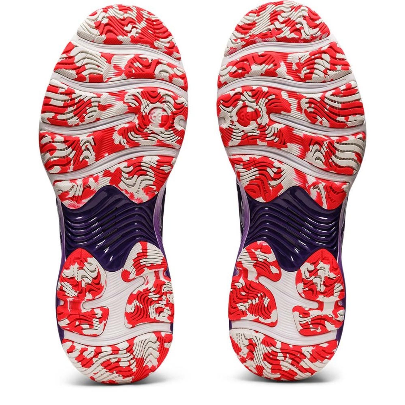 asics netball trainers white