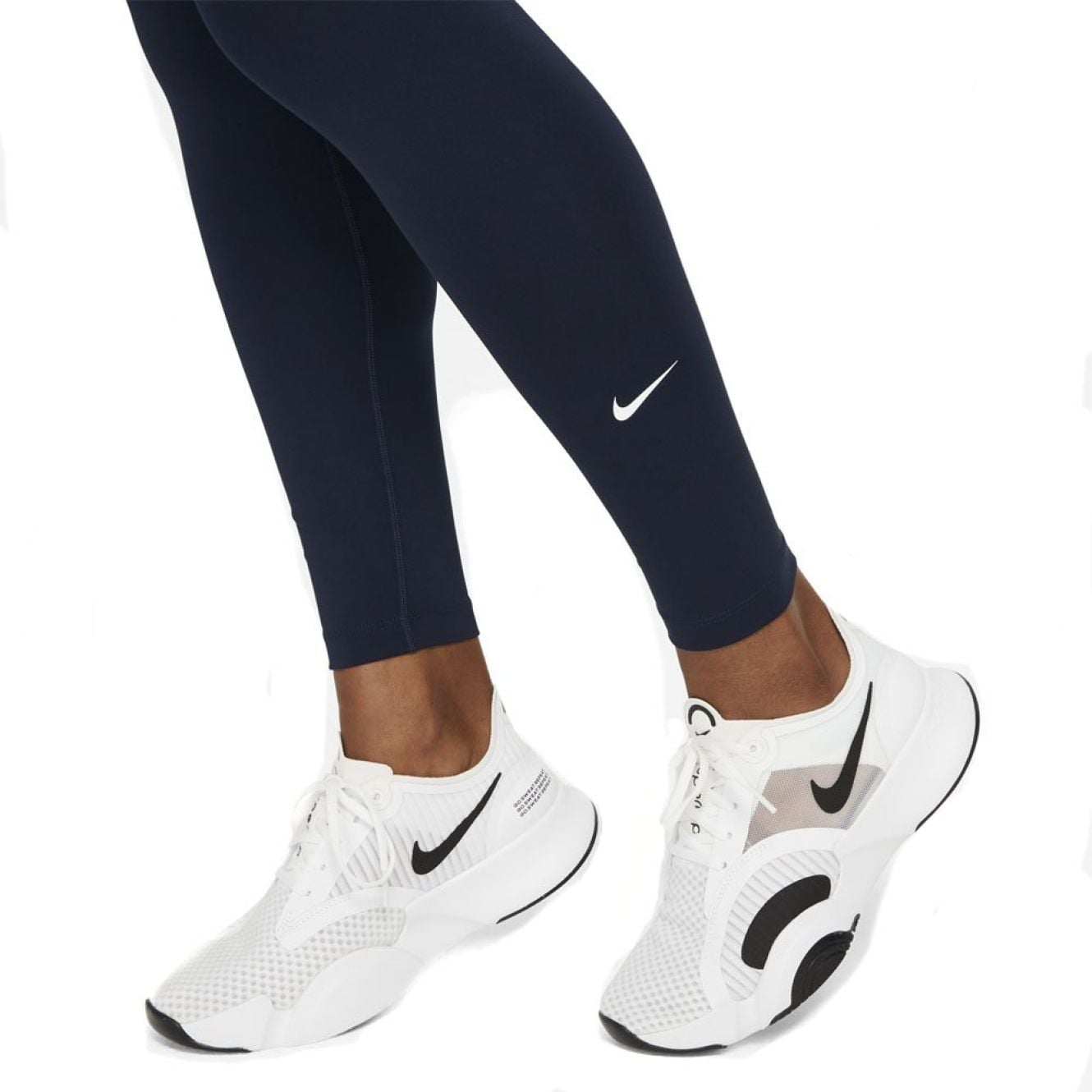 Nike One Navy Blue Leggings Netball Training Netball UK