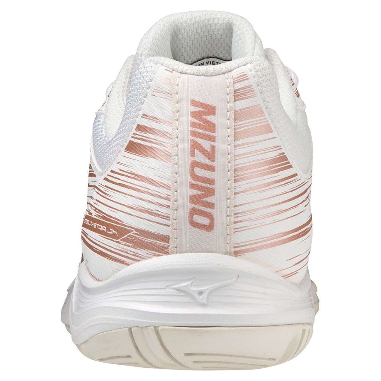 Mizuno Stealth Star White Rose Junior Netball Trainers