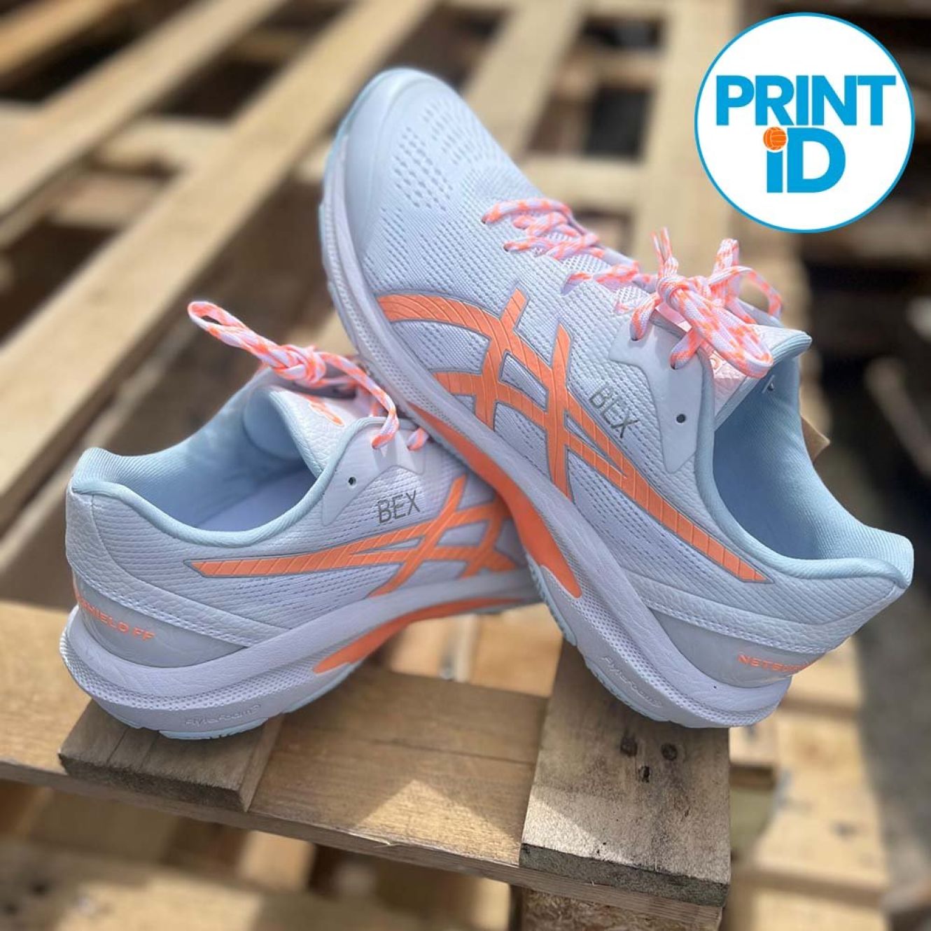 netball trainers white